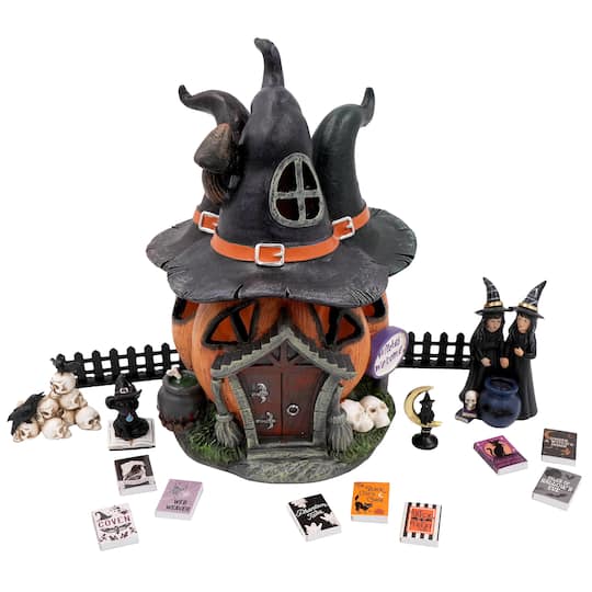 Mini Stack of Skulls with Crow & Bat by Ashland®